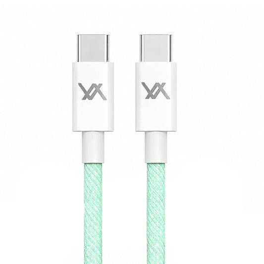 Lavvento MP35G Type-C To Type-C Cable 60W Fast Charging 1.2m - Green