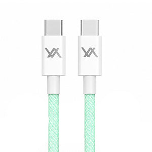 Lavvento MP35G Type-C To Type-C Cable 60W Fast Charging 1.2m - Green