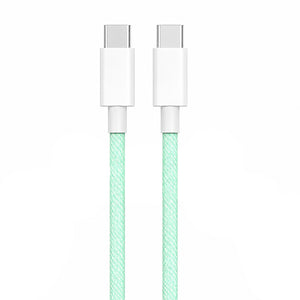 Lavvento MP35G Type-C To Type-C Cable 60W Fast Charging 1.2m - Green