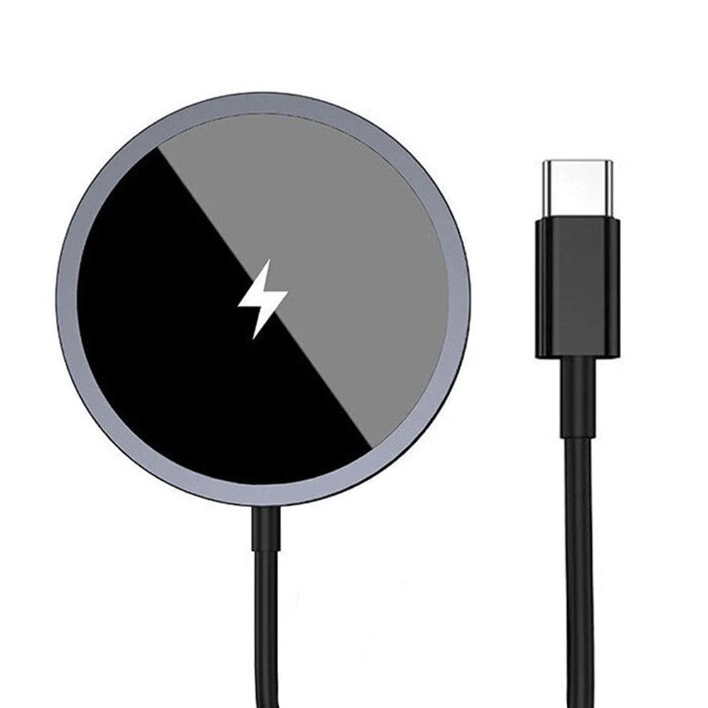 Lavvento MP444 2in1 Double Sided Magnetic Wireless Charger Type-C Cable 15W 1.4m