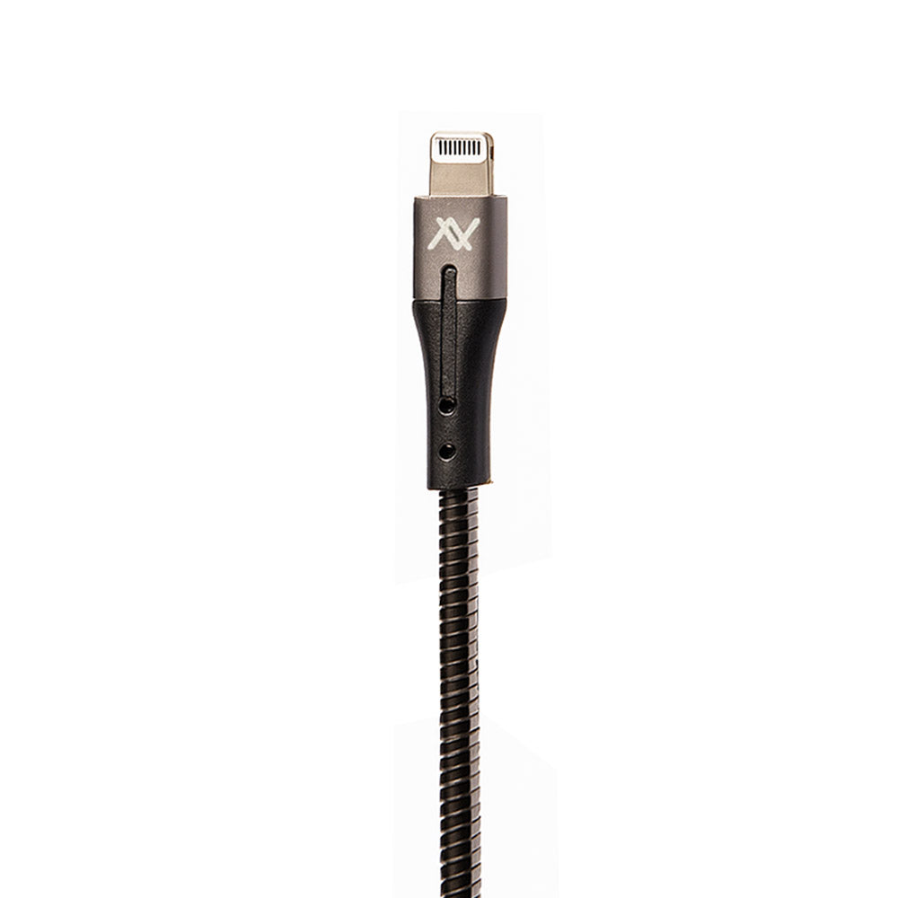 Lavvento MP533 Type-C To Lightning Cable 27W Fast Charging 1m - Silver
