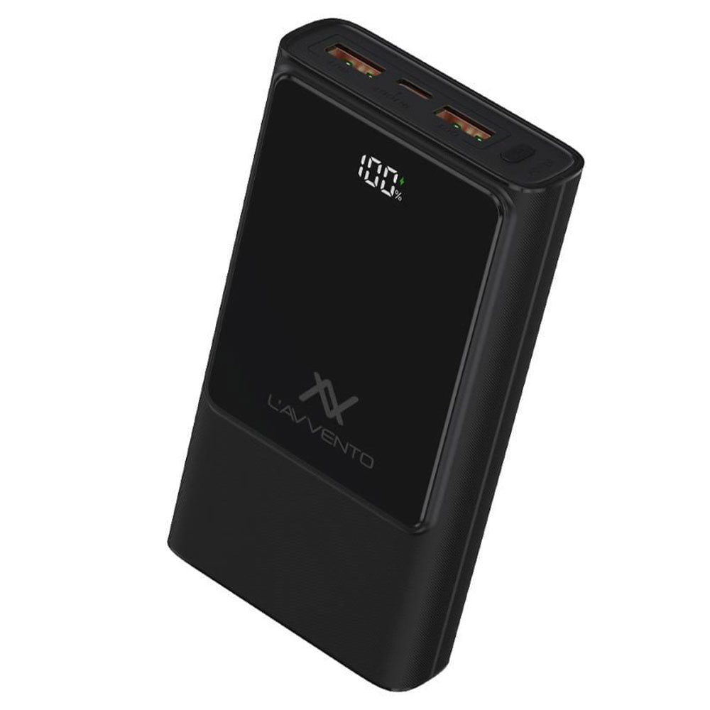 باور بنك لافينتو Ultimate 20 MP658 بمنفذين يو اس بي + تايب سي 22.5 وات 20000 مللي أمبير شحن سريع 