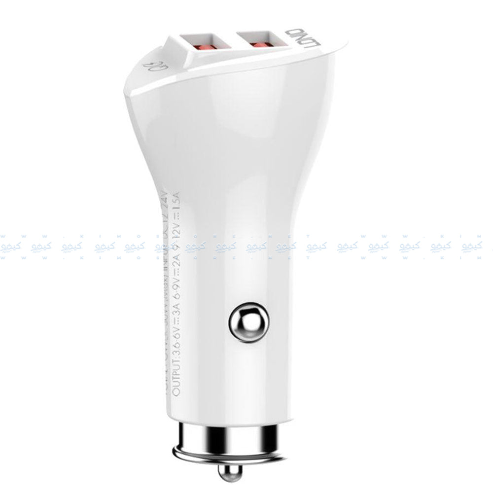 Ldnio C511Q Car Charger 2x QC3.0 USB 36W Fast Charging