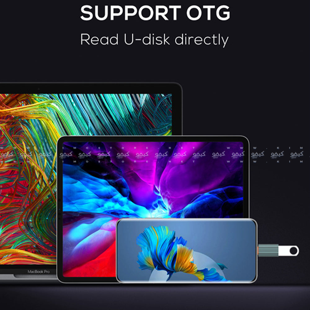 محول موزع لدينو بمنفذ تايب سي إلى يو اس بي CL140