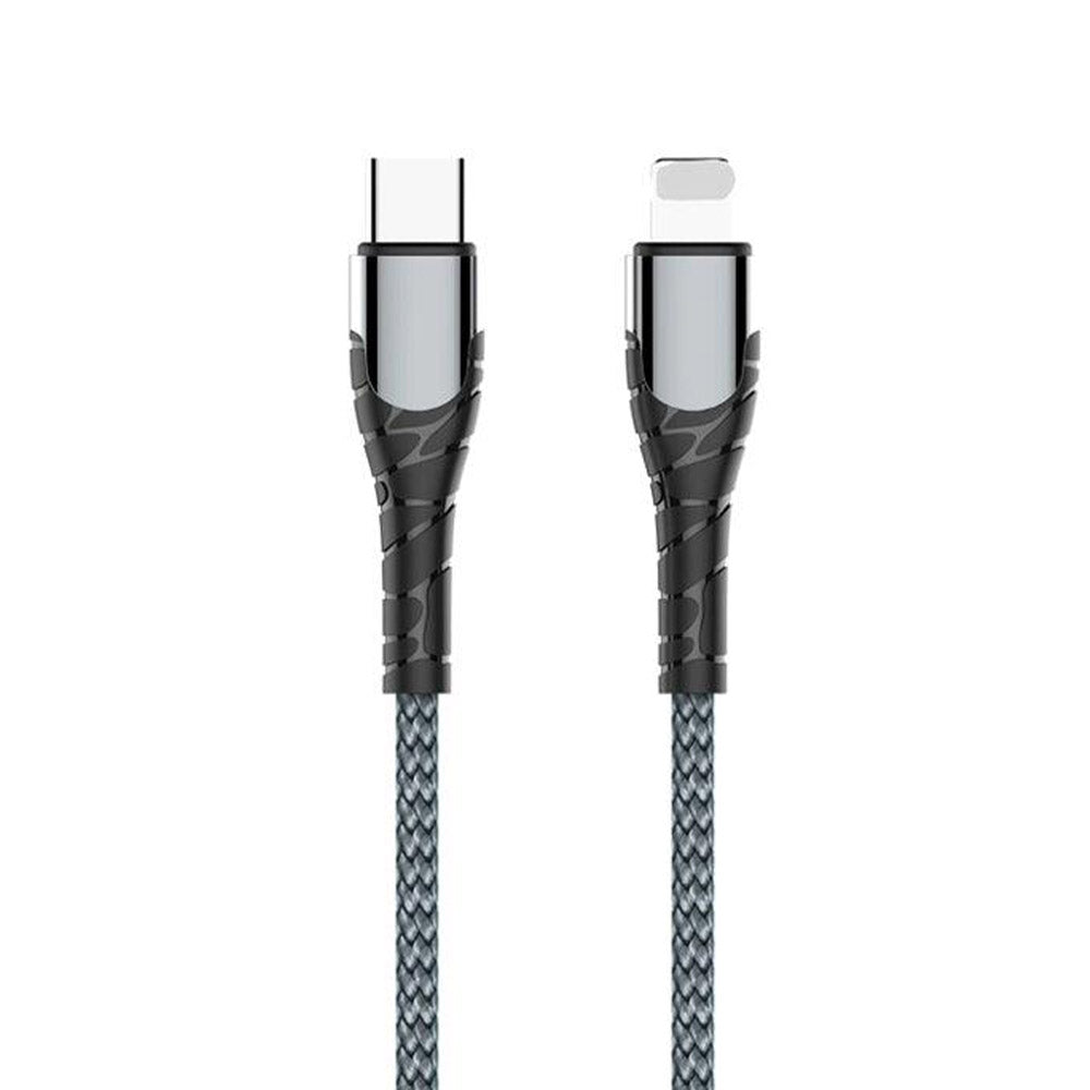 Ldnio LC112 Type-C To Lightning Cable 30W Fast Charging 2m - Gray