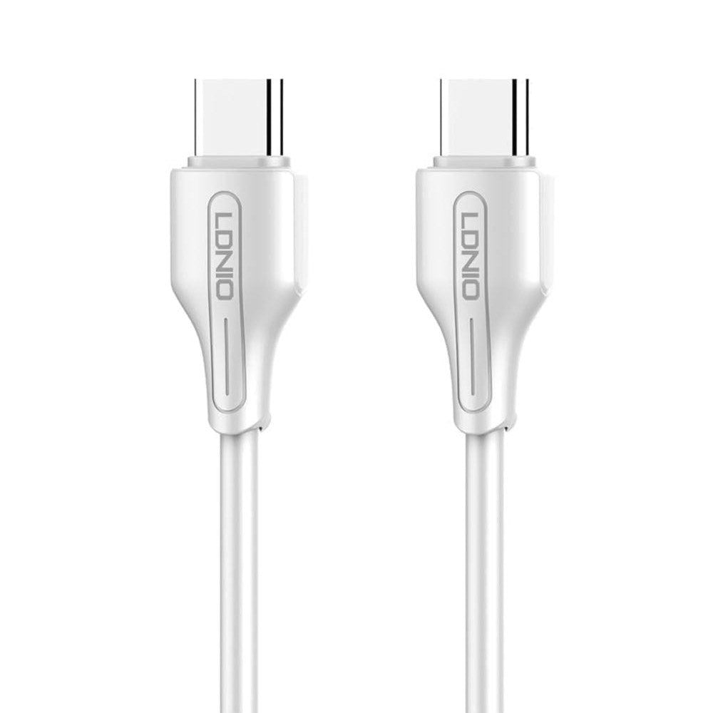 Ldnio LC122C Type-C To Type-C Cable 65W Fast Charging 2m - White