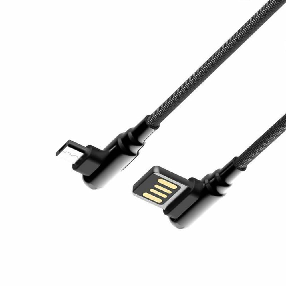 Ldnio LS422 USB To Micro Cable 90° Angle 2.4A 