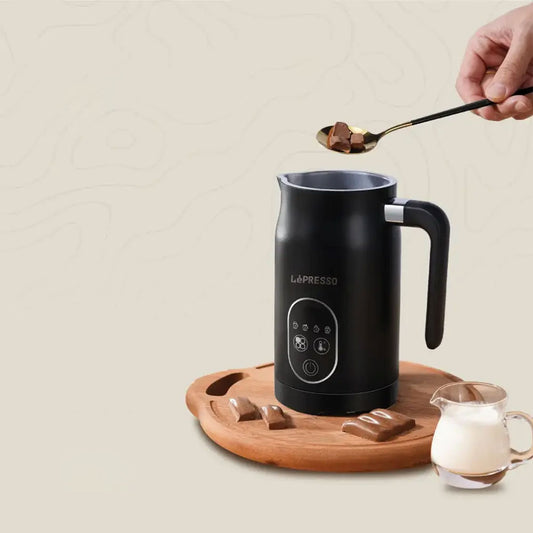 LePresso Four Froth Milk Frother LPCFFM0027 0.27L - Black (Open Box)