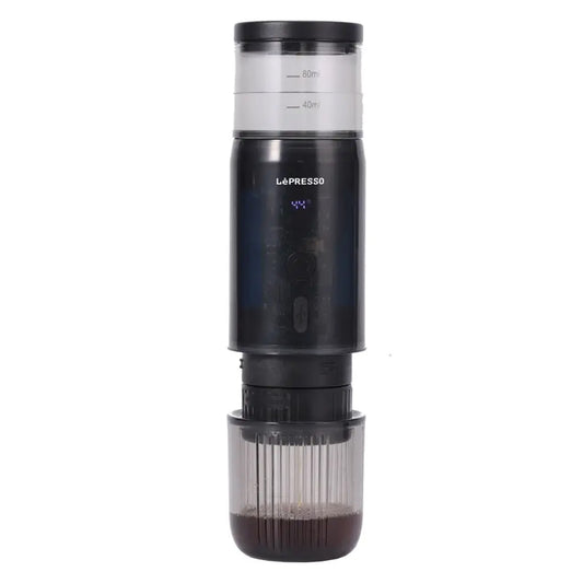 LePresso Portable Mini Espresso Coffee Maker With Travel Pouch LPCFFM0031 135W