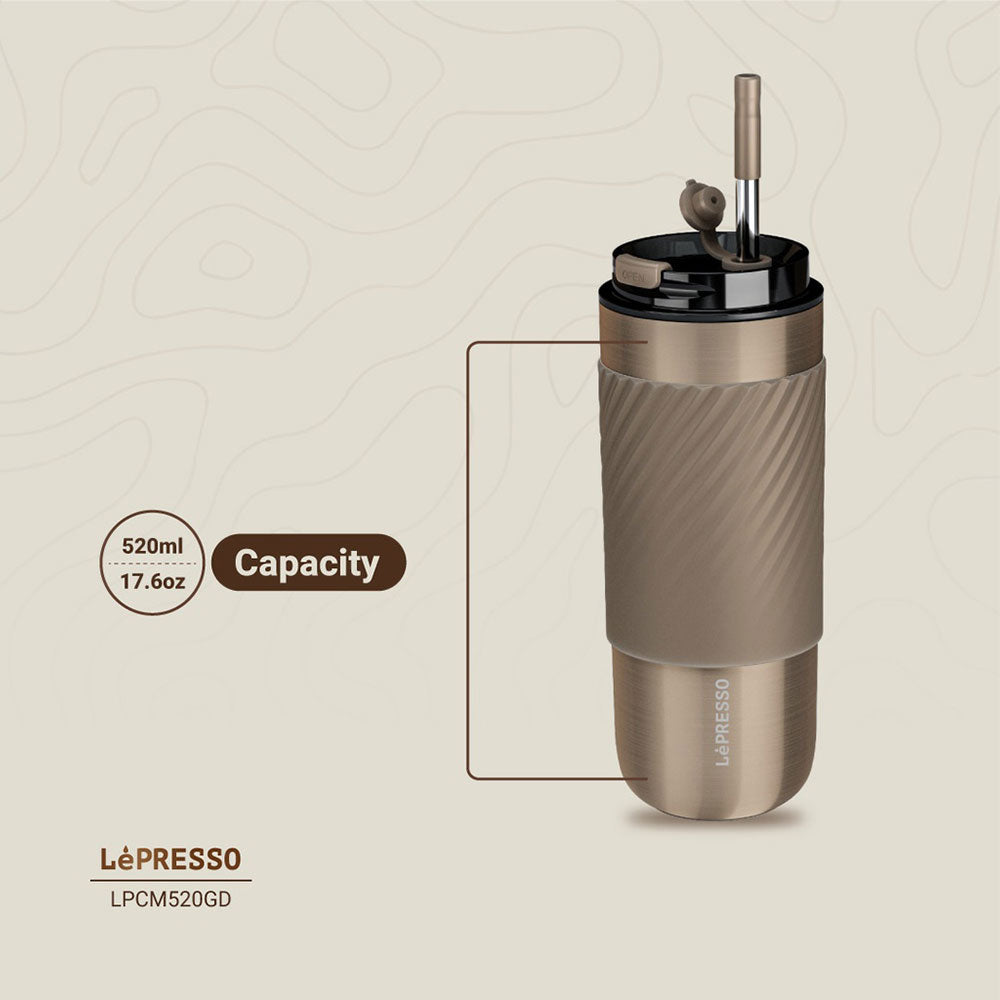 LePresso Thermal Tumbler With Infusion Filter 
