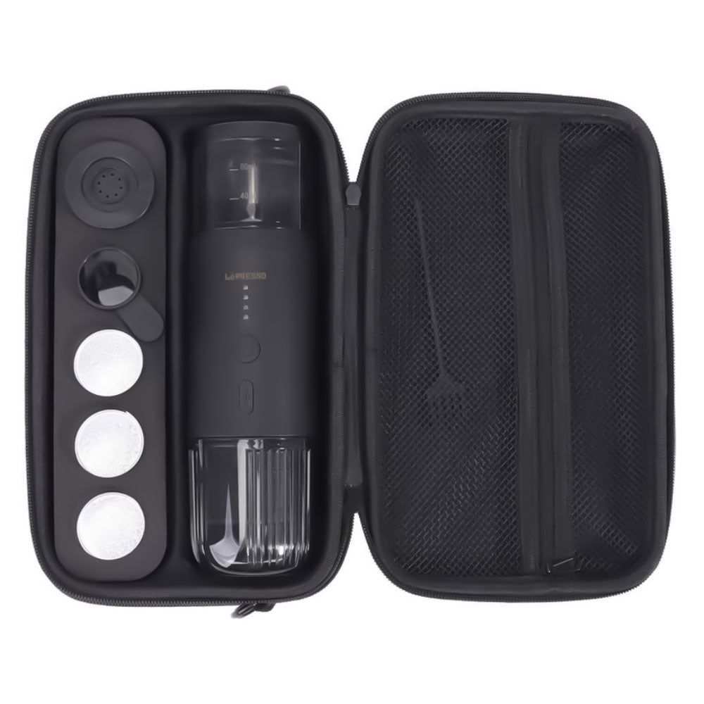 LePresso Portable Espresso Machine With Temperature Gauge LPCFFM0001-BK 0.8L 135W