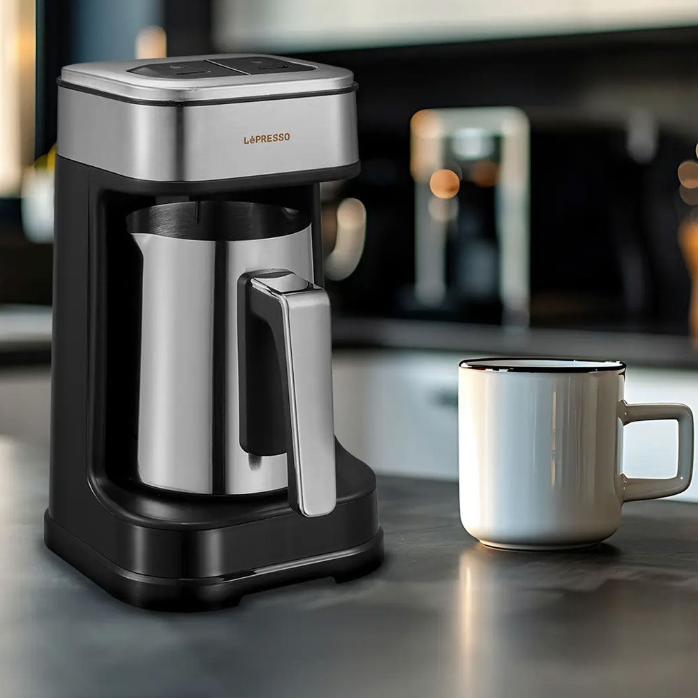 LePresso Turkish Coffee Maker LPCFFM0025 0.25L 700W - Black
