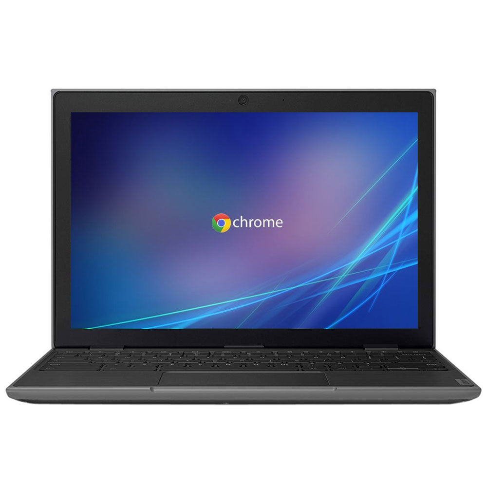لاب توب لينوفو 100e Chromebook 2nd Gen (انتل سيليرون N4000 - رام 4 جيجابايت DDR4 - ميموري 32 جيجابايت eMMC - انتل UHD جرافيكس - شاشة 11.6 بوصة HD - كاميرا) استعمال خارج
