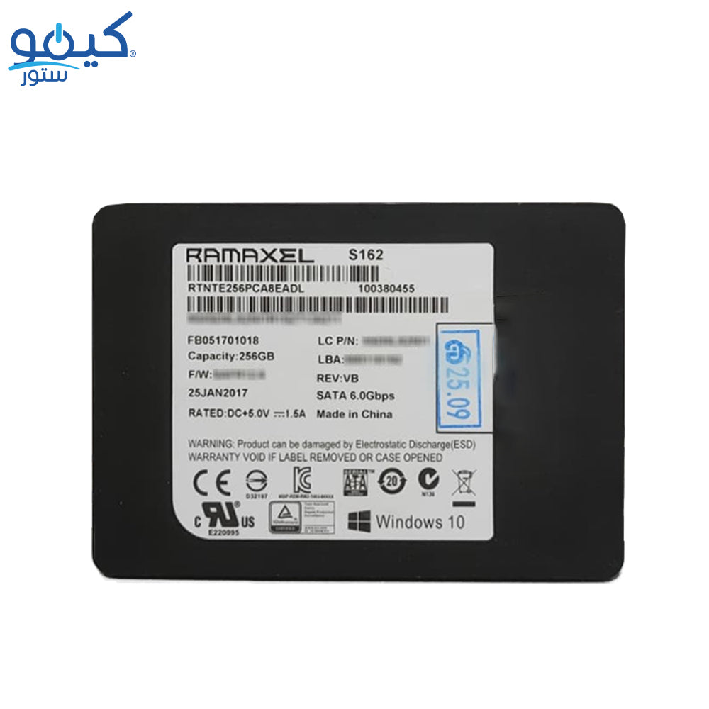 Lenovo Ramaxel 256GB SATA 2.5 Inch Internal SSD (Original Used)