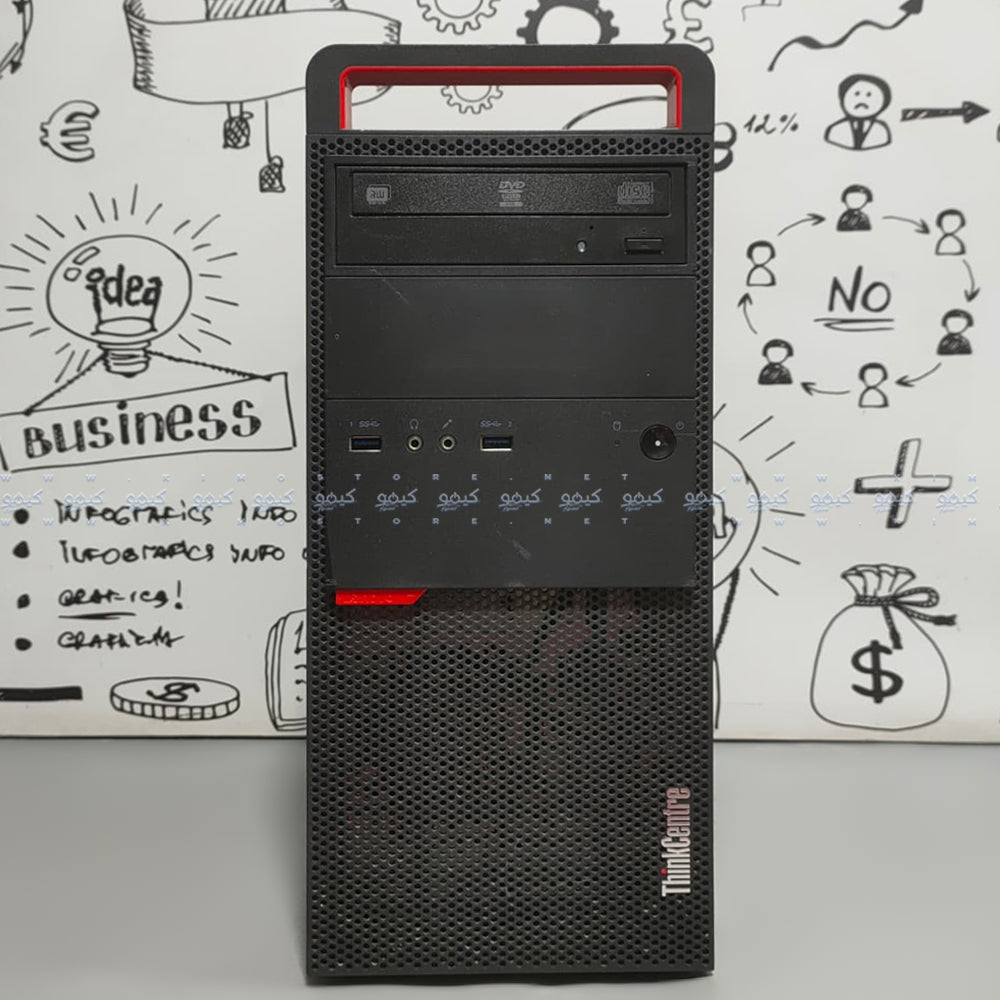 Lenovo ThinkCentre M900 Tower PC (Intel Core i5-6500 - 8GB DDR4 - No Hard - Intel HD Graphics - DVD RW) Original Used
