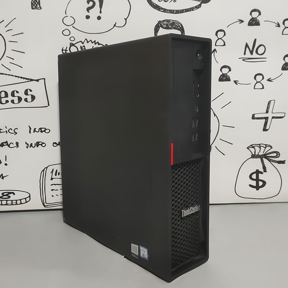 Lenovo ThinkStation P330 Desktop PC (Intel Core i5-8500 - 8GB DDR4 - No Hard - Intel UHD Graphics - DVD RW) Original Used
