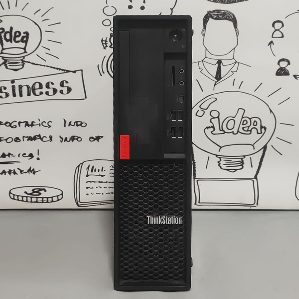Lenovo ThinkStation P330 Desktop PC (Intel Core i5-8500 - 8GB DDR4 - No Hard - Intel UHD Graphics - DVD RW) Original Used