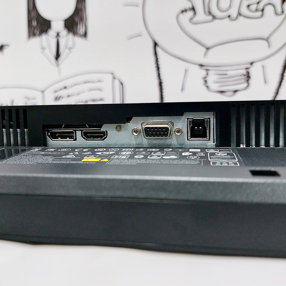شاشة لينوفو ThinkVision T24i-10 مسطحة 24 بوصة IPS LED FHD HDMI بدون اطار اوبن بوكس