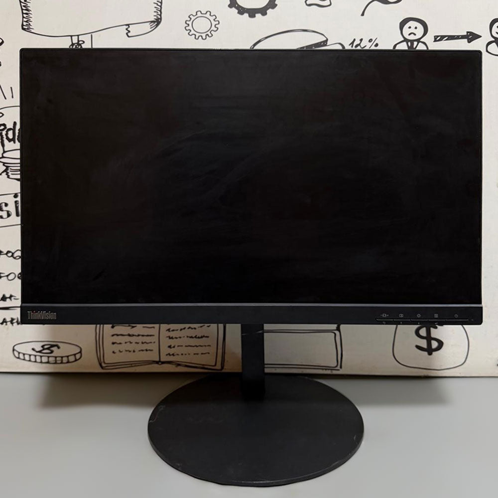شاشة لينوفو ThinkVision T22i-20 مسطحة 22 بوصة IPS LED FHD HDMI بدون اطار (استعمال خارج)