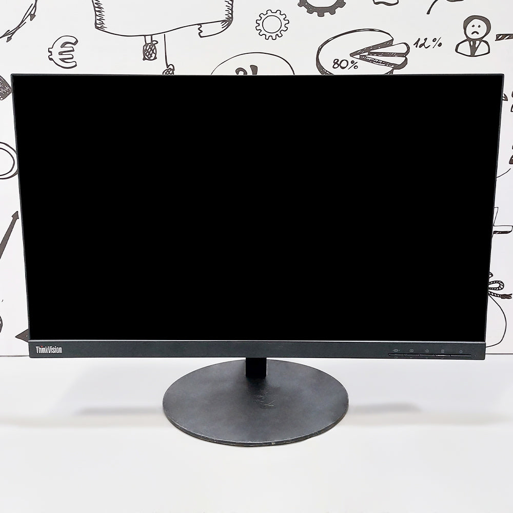 شاشة لينوفو ThinkVision T24i-10 مسطحة 24 بوصة IPS LED FHD HDMI بدون اطار اوبن بوكس
