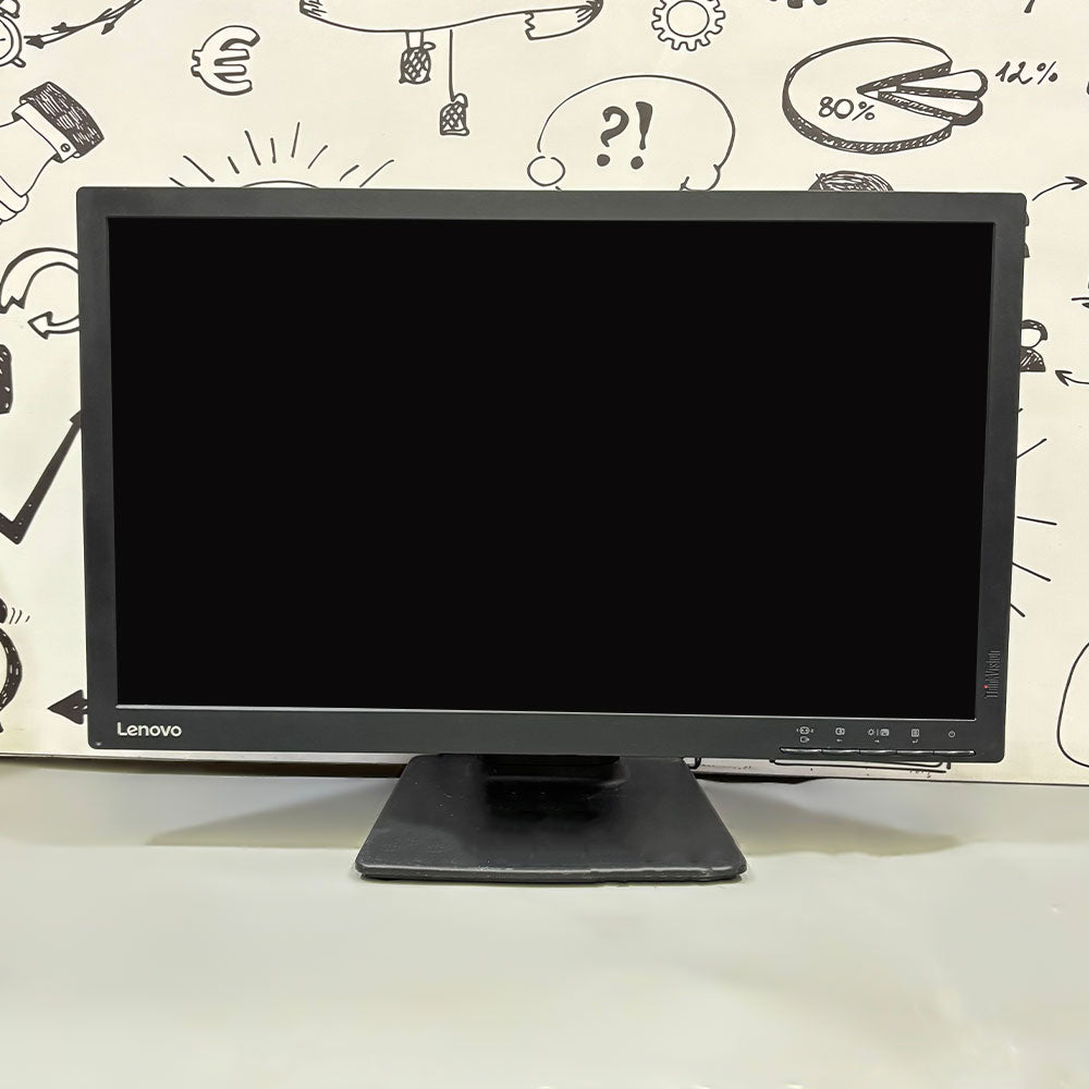 شاشة لينوفو ThinkVision T2224d مسطحة 22 بوصة LED درجه اولى استعمال خارج