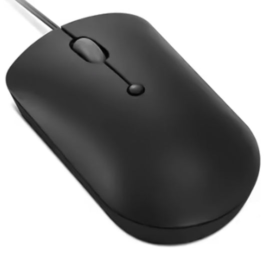 Lenovo 400 Type-C Wired Mouse 2400Dpi - Black