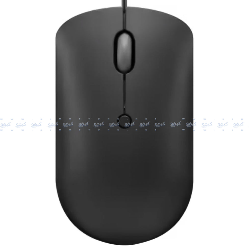Lenovo 400 Type-C Wired Mouse 2400Dpi - Black