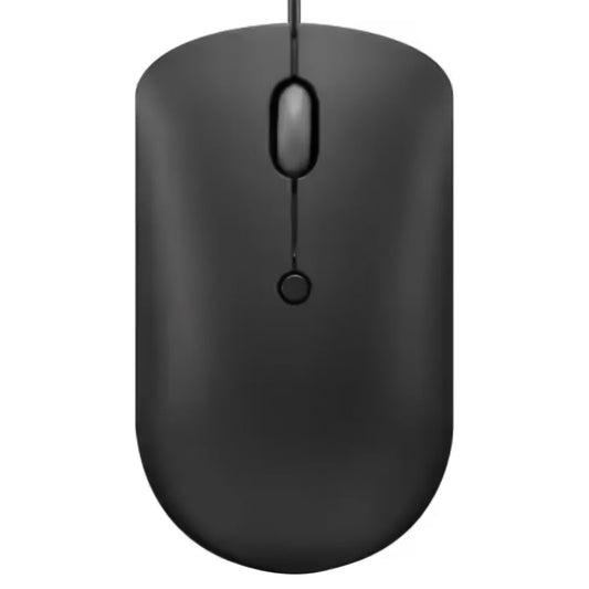 Lenovo 400 Type-C Wired Mouse 2400Dpi - Black