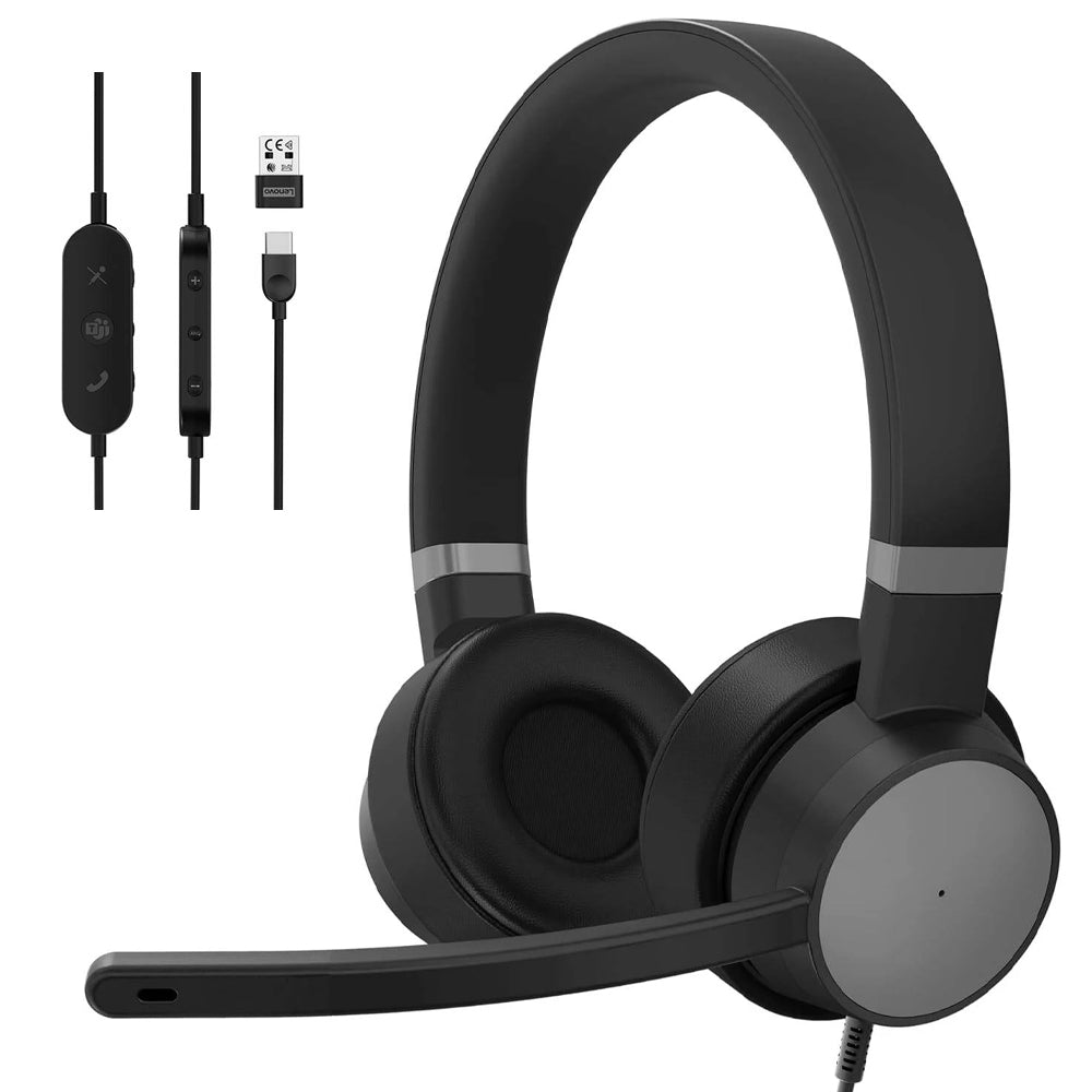 Lenovo Go ANC Headset With Noise-Cancelling Mic
