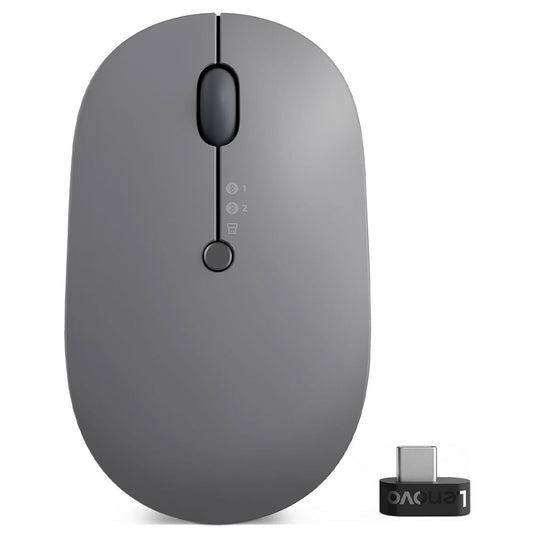 Lenovo Go Type-C Wireless Mouse 2400Dpi - Storm Grey