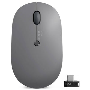 Lenovo Go Type-C Wireless Mouse 2400Dpi - Storm Grey