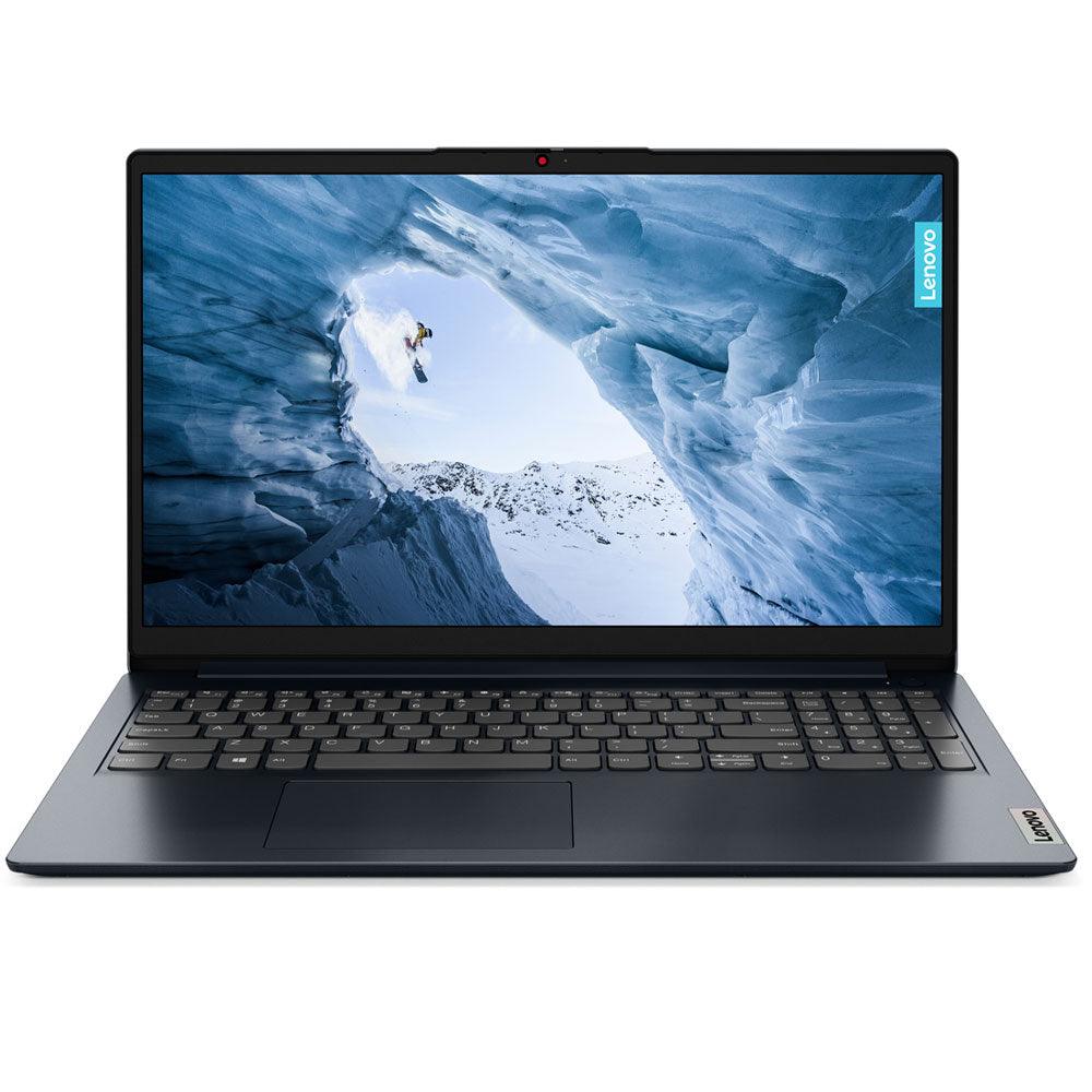 Lenovo IdeaPad 1 15IGL7 Laptop (Intel Celeron N4020 - 4GB Ram - M.2 NVMe 256GB - Intel UHD Graphics - 15.6 Inch HD TN - Bag) - Abyss Blue