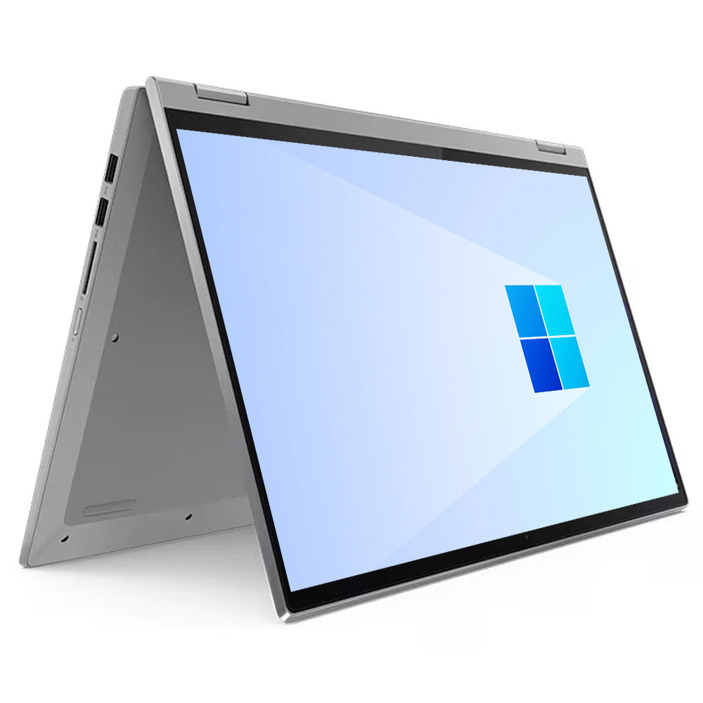 لاب توب لينوفو 2 في 1 IdeaPad Flex 5 15ITL05 (انتل كور i5-1135G7 - رام 8 جيجابايت DDR4 - هارد 512 جيجابايت M.2 - انتل Iris Xe جرافيكس - شاشة 15.6 بوصة FHD تاتش سكرين 360° - كاميرا) استعمال خارج
