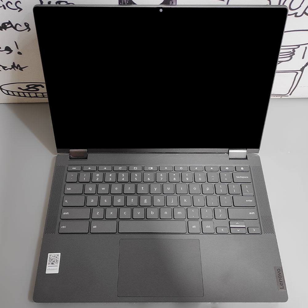 لاب توب 2 في 1 لينوفو IdeaPad Flex 5 Chromebook X360 (انتل كور i3-10110U - رام 8 جيجابايت DDR4 - هارد 256 جيجابايت SSD - انتل UHD جرافيكس - شاشة 13.3 بوصة FHD تاتش سكرين 360° - كاميرا) استعمال خارج