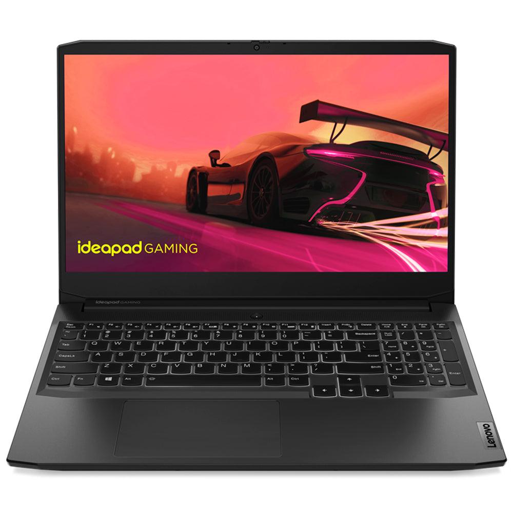 Lenovo IdeaPad Gaming 3 15ACH6 Laptop (AMD Ryzen 5-5600H - 16GB Ram - HDD 1TB - M.2 NVMe 256GB - Nvidia RTX 3050 Ti 4GB - 15.6 Inch FHD IPS 120Hz - Win11) - Shadow Black