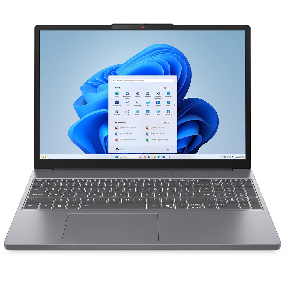 Lenovo IdeaPad Slim 3 15IPH11 Laptop (Intel Core Ultra 7 355 - 16GB Ram - M.2 NVMe 512GB - Intel Graphics - 15.3 Inch WUXGA IPS 60Hz) - Luna Grey