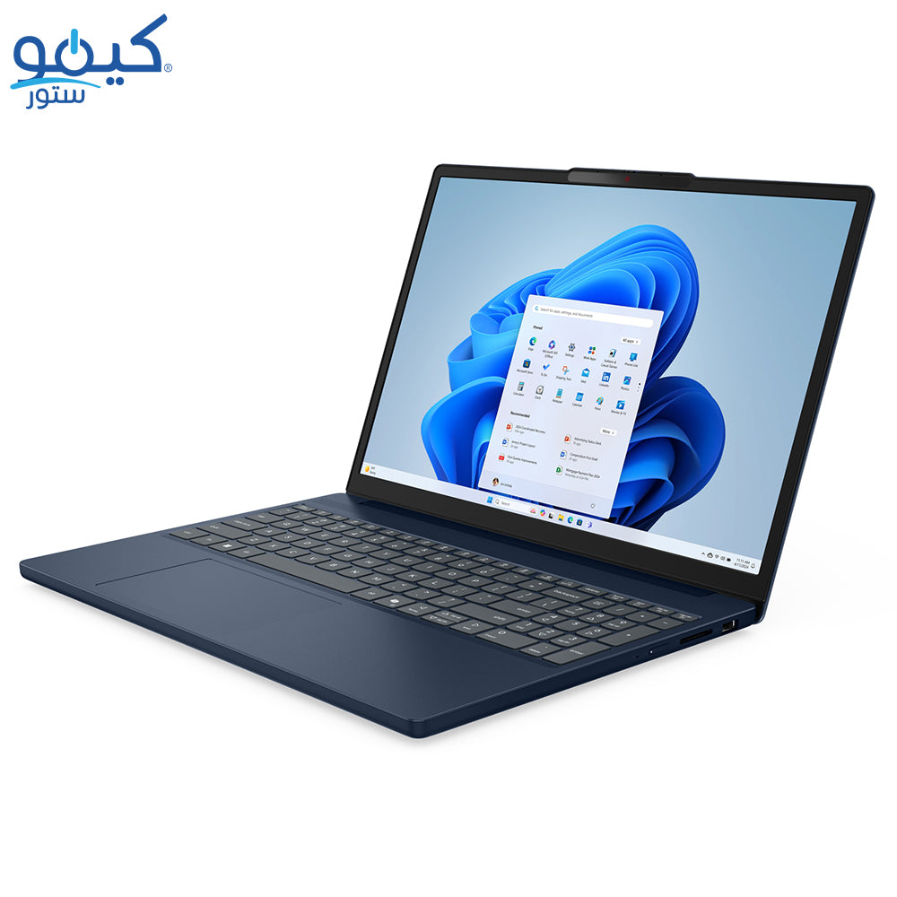 Lenovo IdeaPad Slim 3 15IRH10 Laptop (Intel Core i5-13420H - 16GB Ram - M.2 NVMe 512GB - Intel UHD Graphics - 15.3 inch WUXGA IPS 60Hz - WL310 Silent Bluetooth Mouse - T210 Laptop Toploader Bag - Win11) - Cosmic Blue