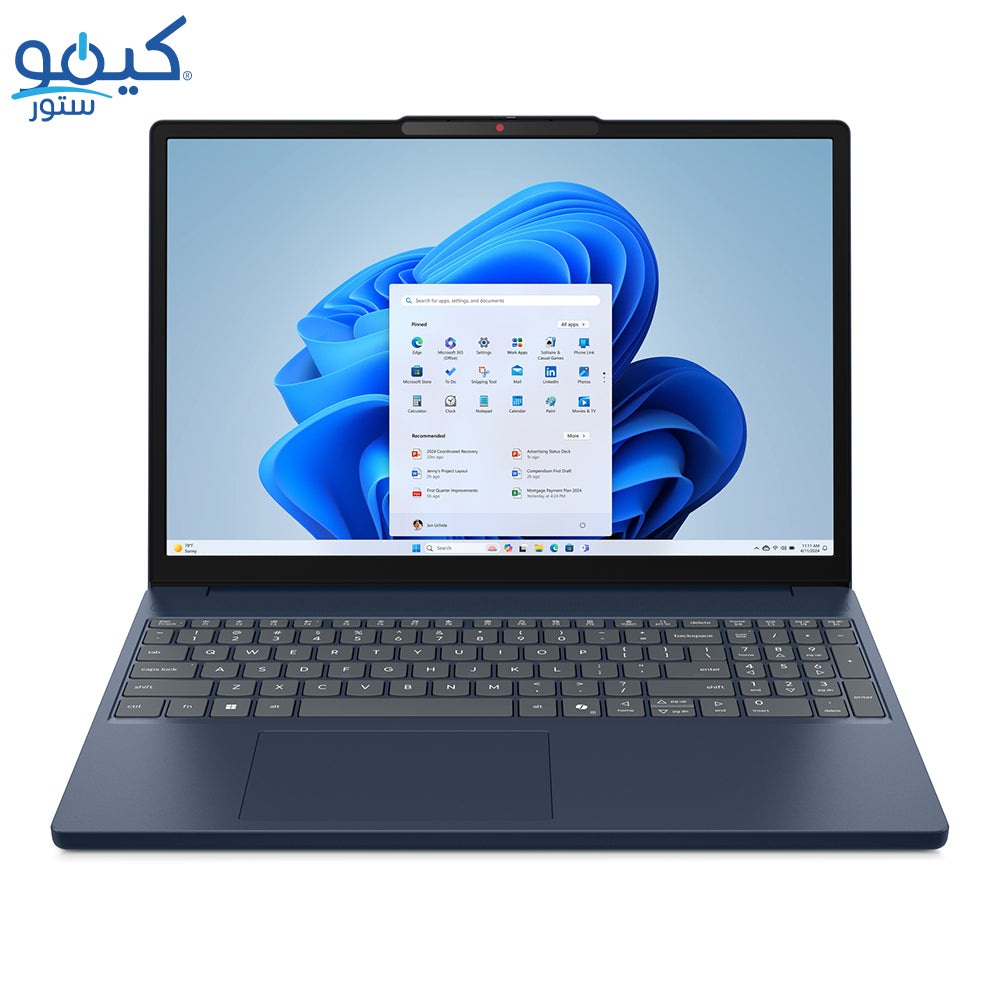 Lenovo IdeaPad Slim 3 15IRH10 Laptop (Intel Core i5-13420H - 16GB Ram - M.2 NVMe 512GB - Intel UHD Graphics - 15.3 inch WUXGA IPS 60Hz - WL310 Silent Bluetooth Mouse - T210 Laptop Toploader Bag - Win11) - Cosmic Blue