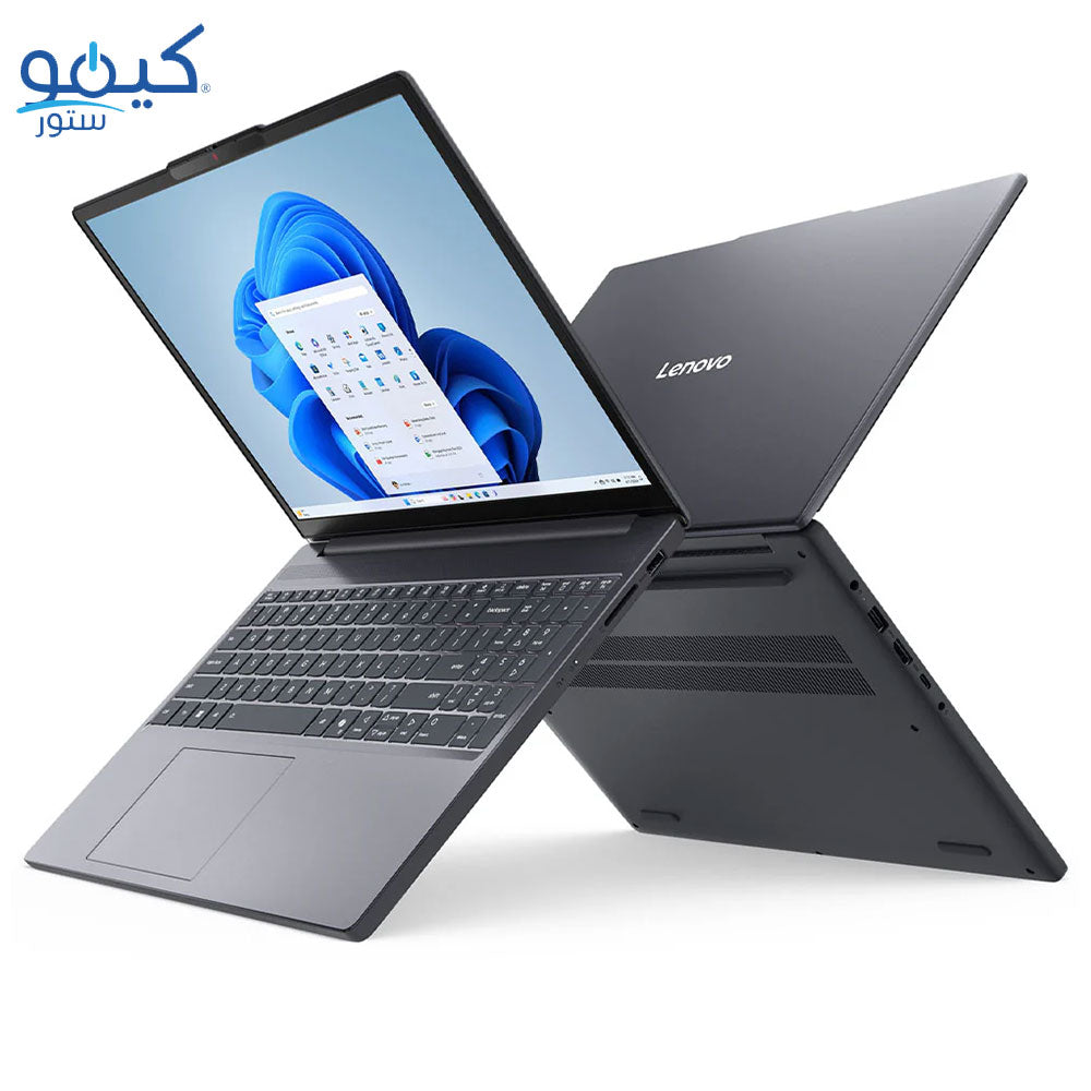 لاب توب لينوفو IdeaPad Slim 3 15IRH10 (انتل كور i5-13420H - رام 16 جيجابايت - هارد 512 جيجابايت M.2 NVMe - انتل UHD جرافيكس - شاشة 15.3 بوصة 60 هرتز WUXGA IPS - ماوس بلوتوث صامت WL310 - شنطة Toploader T210 - ويندوز 11) - رمادي
