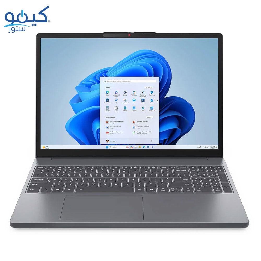 Lenovo IdeaPad Slim 3 15IRH10 Laptop (Intel Core i5-13420H - 16GB Ram - M.2 NVMe 512GB - Intel UHD Graphics - 15.3 inch WUXGA IPS 60Hz - WL310 Silent Bluetooth Mouse - T210 Laptop Toploader Bag - Win11) - Luna Gray