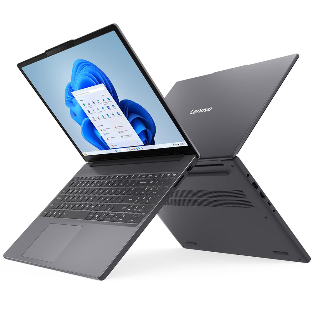 لاب توب لينوفو IdeaPad Slim 3 15IRH10 (انتل كور i7-13620H - رام 8 جيجابايت - هارد 512 جيجابايت M.2 NVMe - انتل UHD جرافيكس - شاشة 15.3 بوصة 60 هرتز WUXGA IPS - شنطة Casual Toploader) - رمادي