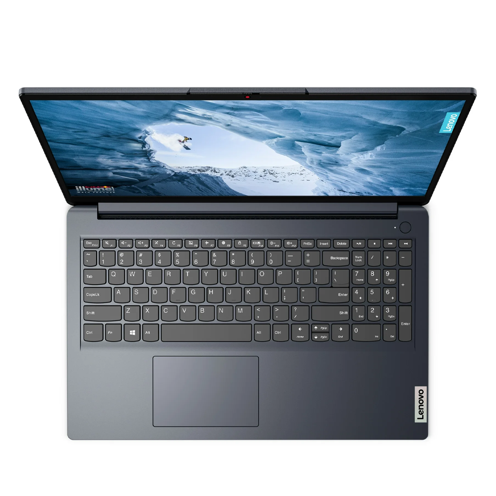 لاب توب لينوفو Ideapad 1 15IAU7 (انتل كور i7-1255U - رام 8 جيجابايت - هارد 512 جيجابايت M.2 NVMe - انتل Iris Xe جرافيكس - شاشة 15.6 بوصة FHD TN - شنطة لاب توب توبلودر كاجوال - ويندوز 11) - أزرق داكن