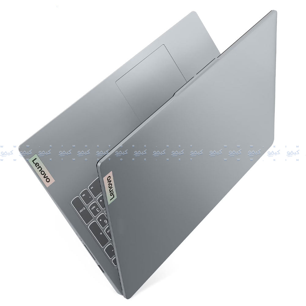 لاب توب لينوفو Ideapad Slim 3 15IRU8 (انتل كور i3-1315U - رام 8 جيجابايت - هارد 512 جيجابايت M.2 NVMe - انتل UHD جرافيكس - شاشة 15.6 بوصة FHD TN) - رمادي