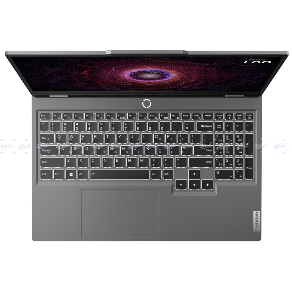 Lenovo LOQ 15ARP9 Laptop (AMD Ryzen 7 7435HS - 12GB Ram - M.2 NVMe 512GB - Nvidia RTX 4050 6GB - 15.6 Inch FHD IPS 144Hz - LA1 AI Chip - LOQ M100 RGB Mouse) - Luna Grey