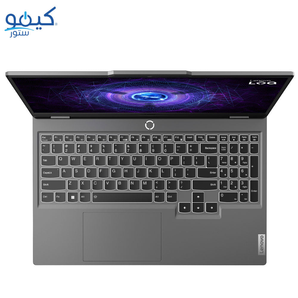 لاب توب لينوفو جيمنج LOQ 15IAX9 (انتل كور i5-12450HX - رام 12 جيجابايت - هارد 512 جيجابايت M.2 NVMe - نفيديا 4 جيجابايت RTX 2050 - شاشة 15.6 بوصة 144 هرتز FHD IPS - ويندوز 11) - رمادي 
