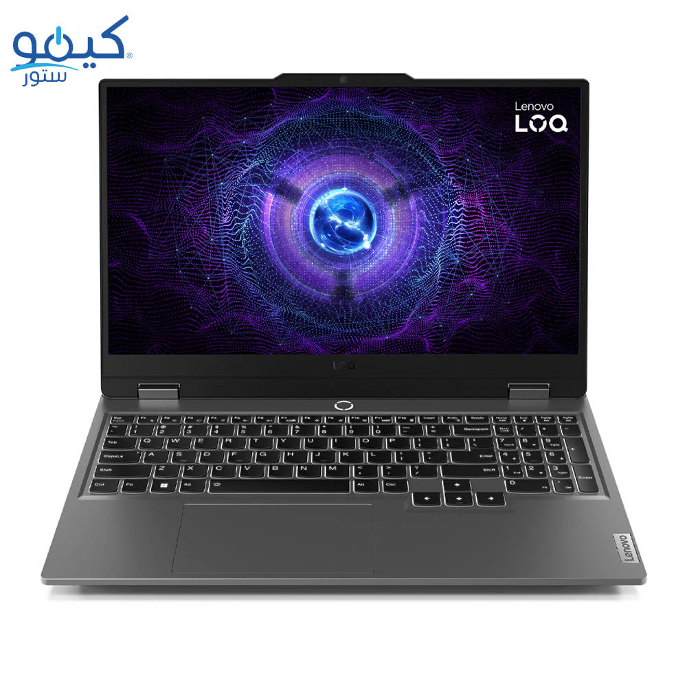 Lenovo LOQ 15IAX9 Gaming Laptop (Intel Core i5-12600HX - 12GB Ram - M.2 NVMe 512GB - Nvidia RTX 3050 6GB - 15.6 Inch FHD IPS 144Hz - LA1 AI Chip - LOQ M100 RGB Mouse) - Luna Grey