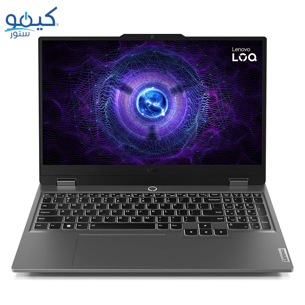 Lenovo LOQ 15IRX10 Laptop (Intel Core i7-14700HX - 24GB Ram - M.2 NVMe 512GB - Nvidia RTX 5050 8GB - 15.6 Inch FHD IPS 144Hz - Win11 - LA1 AI Chip) - Luna Grey