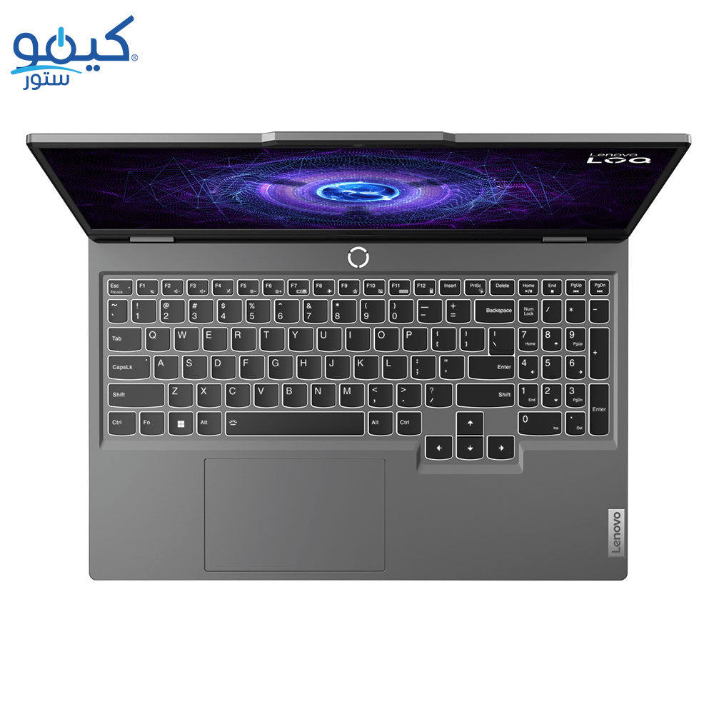 Lenovo LOQ 15IRX10 Laptop (Intel Core i7-14700HX - 24GB Ram - M.2 NVMe 512GB - Nvidia RTX 5060 8GB - 15.6 Inch FHD IPS 144Hz - LA1 AI Chip) - Luna Grey