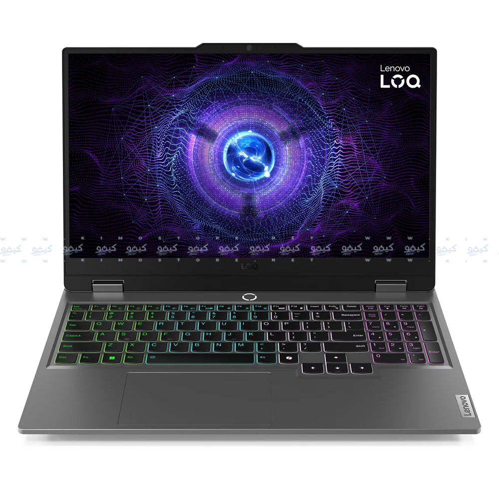 Lenovo LOQ 15IRX9 Laptop (Intel Core i5-13450HX - 16GB Ram - M.2 NVMe 512GB - Nvidia RTX 3050 6GB - 15.6 Inch FHD IPS 144Hz - LA1 AI Chip - LOQ M100 RGB Mouse) - Luna Grey