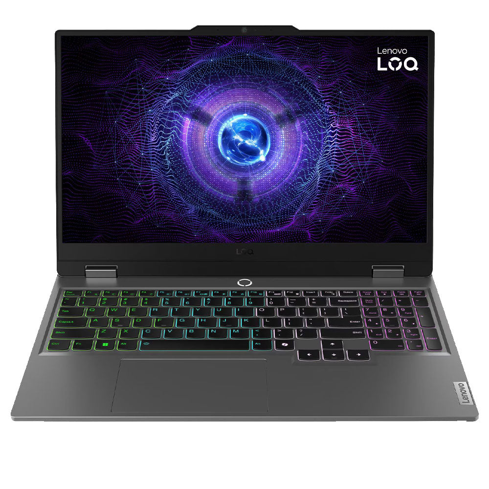 Lenovo LOQ 15IRX9 Laptop (Intel Core i5-13450HX - 16GB Ram - M.2 NVMe 512GB - Nvidia RTX 3050 6GB - 15.6 Inch FHD IPS 144Hz - LA1 AI Chip - LOQ M100 RGB Mouse) - Luna Grey
